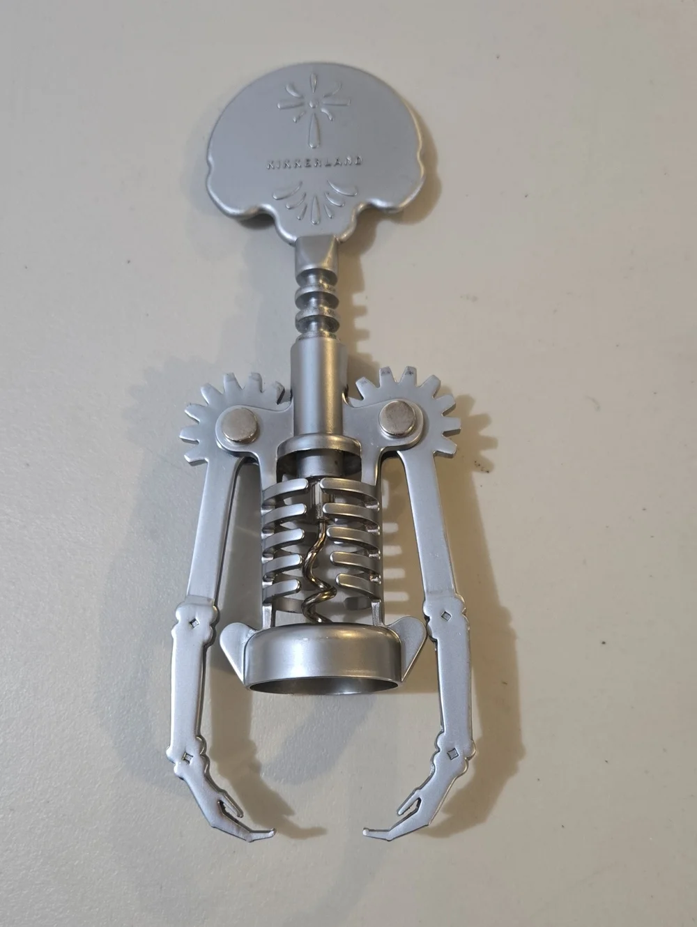 Kikkerland Skull Wine Bottle Opener